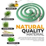 Mosquito Repellent Coils - 16 Coils with Stands