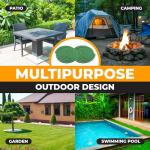 Mosquito Repellent Coils - 16 Coils with Stands