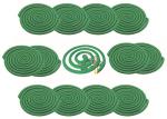 Mosquito Repellent Coils - 16 Coils with Stands