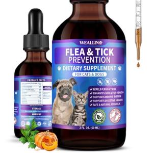 Natural Flea and Tick Drops for Pets