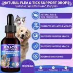 Natural Flea and Tick Drops for Pets