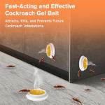36 Pack Cockroach Gel Bait - Fast Acting Solution