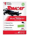 Tomcat Super Hold Glue Traps for Pests, 4 Pack