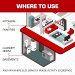 Tomcat Super Hold Glue Traps for Pests, 4 Pack