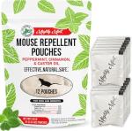 Natural Mint Mouse Repellent Pouches - 12 Count