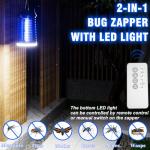 Remote Control Electric Bug Zapper for Indoor & Outdoor
