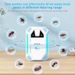 Upgraded Ultrasonic Pest Repeller - 6 Packs