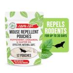 Natural Mint Mouse Repellent Pouches - 12 Count