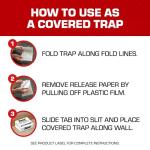 Tomcat Glue Boards for Mice and Insects - 4 Pack