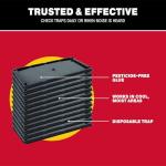 Catchmaster 12PK Indoor Pest Control Glue Traps Mouse/Rat