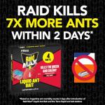 Raid Max Ant Bait - Kills Ants Indoors & Outdoors