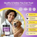 Natural Chewable Flea and Tick Treatment for Dogs