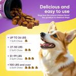 Natural Chewable Flea and Tick Treatment for Dogs
