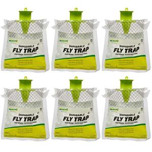 Rescue! Outdoor Disposable Fly Trap - 6 Pack