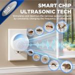 Ultrasonic Indoor Pest Repeller - 6 Pack