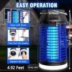 Electric Bug Zapper for Indoor and Outdoor Use