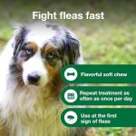 Advantus Fast Acting Flea Chews for Dogs