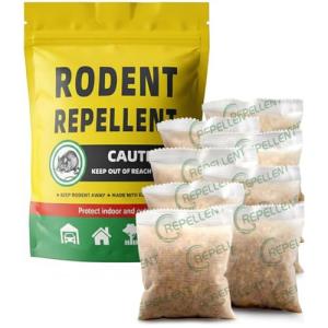 Peppermint Rodent Repellent - 3-Month Protection