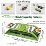 Child and Pet Safe Cockroach Traps (10 Pack)