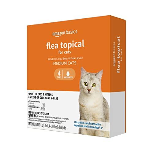 Amazon Basics Flea Treatment for Medium Cats