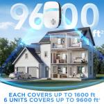 Ultrasonic Pest Repeller Plug-In Device 6 Pack