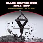 Mole Traps 2 Pack - Easy Scissor Design