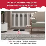 12 Pack Indoor Glue Mouse Traps for Safe Use