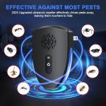 Ultrasonic Pest Repeller Plug-in Device - 6 Pack