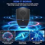 Ultrasonic Pest Repeller Plug-in Device - 6 Pack