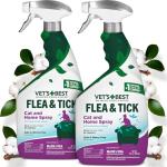 Vet's Best Cat Flea & Tick Home Spray 2-Pack