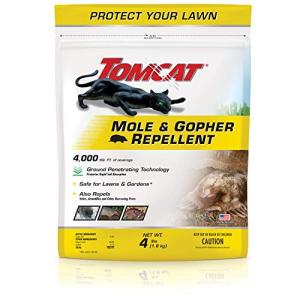 Tomcat Mole & Gopher Repellent Granules, 4 lbs