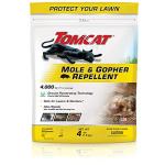 Tomcat Mole & Gopher Repellent Granules, 4 lbs