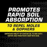 Tomcat Mole & Gopher Repellent Granules, 4 lbs