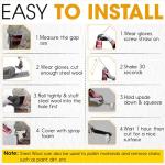 Rodent Barrier Kit with Steel Wool and Foam