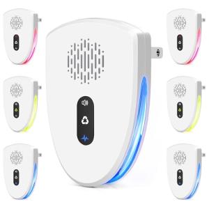 Ultrasonic Pest Repeller Plug-In - 6 Pack