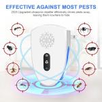 Ultrasonic Pest Repeller Plug-In - 6 Pack