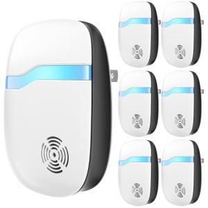 Ultrasonic Pest Repeller Plug-In Device 6 Pack