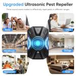 Alikguu Ultrasonic Indoor Pest Repeller - 6 Pack