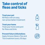 Amazon Basics Flea and Tick Topical Treatment for Medium Dogs (23-44 Pounds), 6 Count (Previously Solimo)