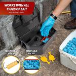 Outdoor Rat Bait Station Rodent Trap 2 Pack