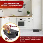 Outdoor Rat Bait Station Rodent Trap 2 Pack
