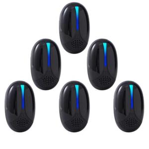 Ultrasonic Pest Repeller Plug-In Indoor 6 Pack
