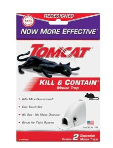 Tomcat Kill & Contain Mouse Trap - 2 Pack