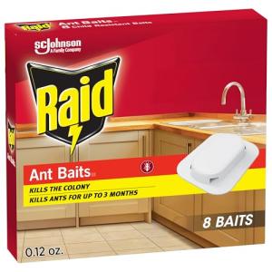 Raid Ant Baits, Child Resistant Indoor Killer, 8 Count