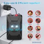 Ultrasonic Rodent Repellent - 2 Pack Plug-in