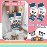 Cute Animal Socks for Toddlers - 6 Pack