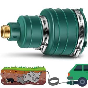 Pest Control Exhaust Pipe Attachment for Rodents