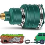 Pest Control Exhaust Pipe Attachment for Rodents