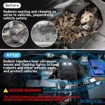 Ultrasonic Rodent Repellent - 2 Pack Plug-in