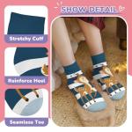 Cute Animal Socks for Toddlers - 6 Pack